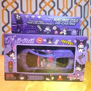 Kuromi Dyecast Car Hello Kitty And Friends New In Box, Unopened.